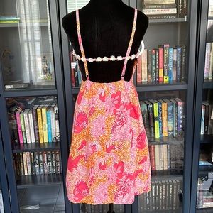 Lilly Pulitzer dress adorable back detail!